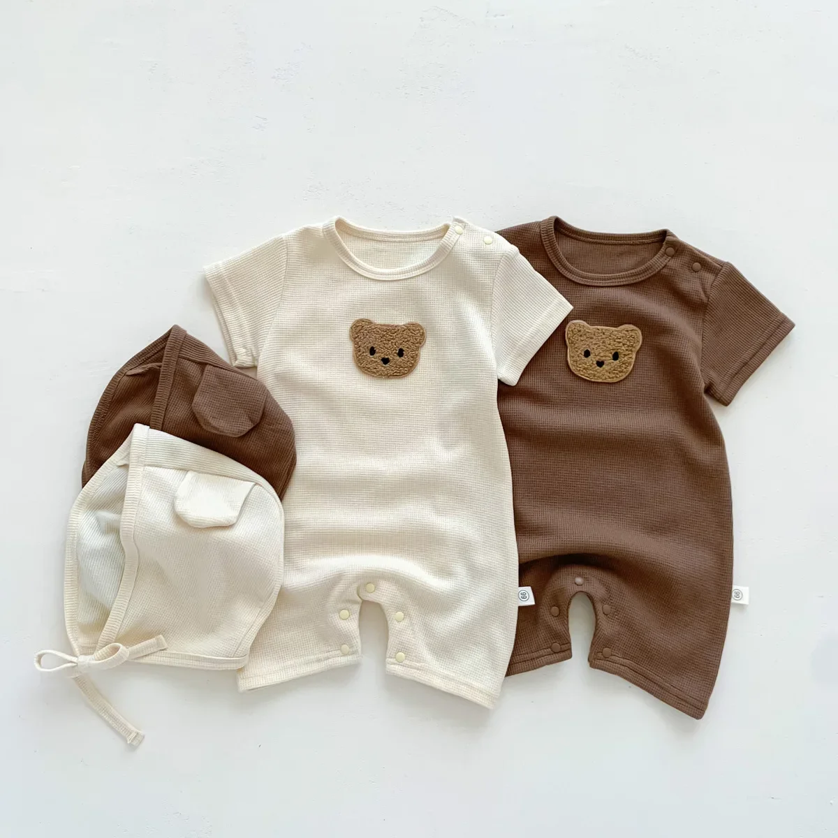 Baby Clothing Products - Cotton Romper Gift Hat with Ear