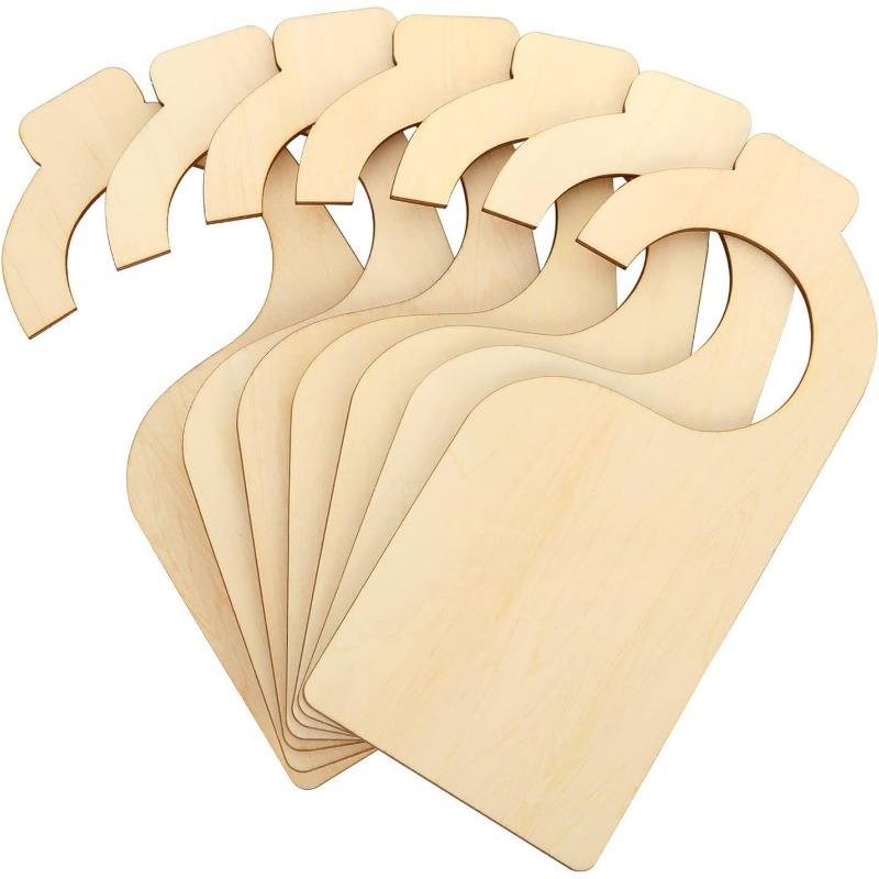 Baby Clothing Hanging Rack - Blank Clothing Rack Divider, Wooden Closet