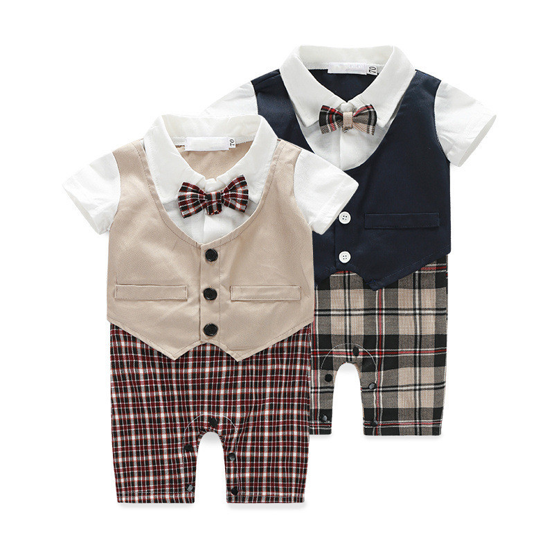 Baby Clothing Products - Summer Newborn Baby Romper Infant Boy