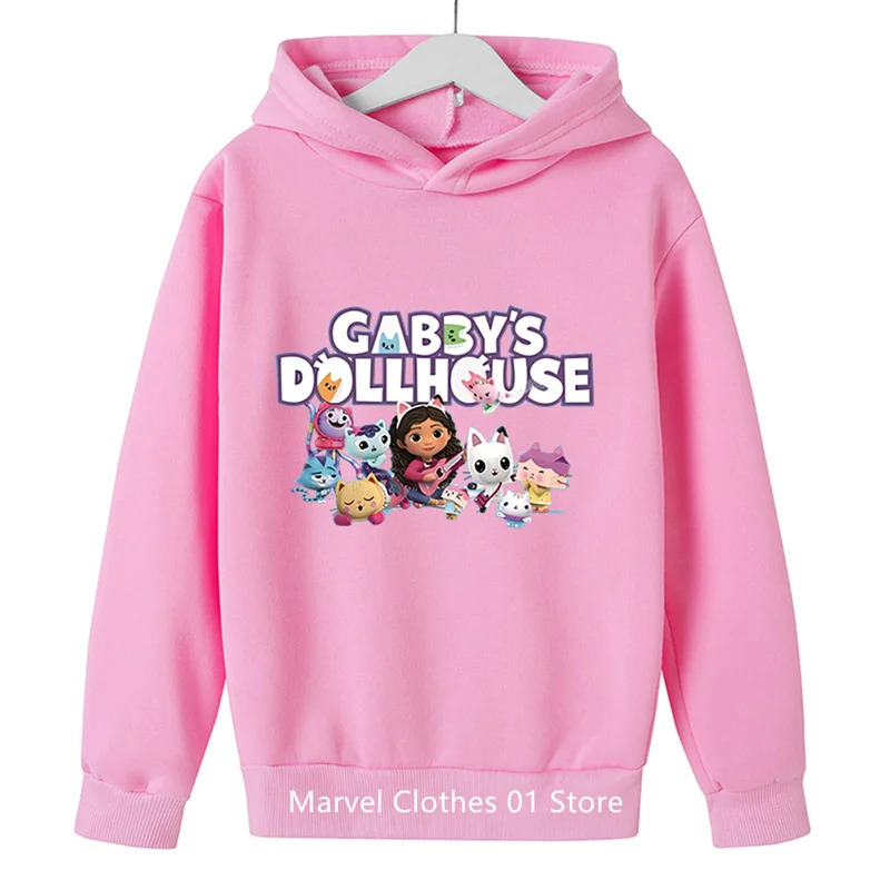 Baby Clothing Unit - Kids Gabby Cats Hoodie Toddler Girls