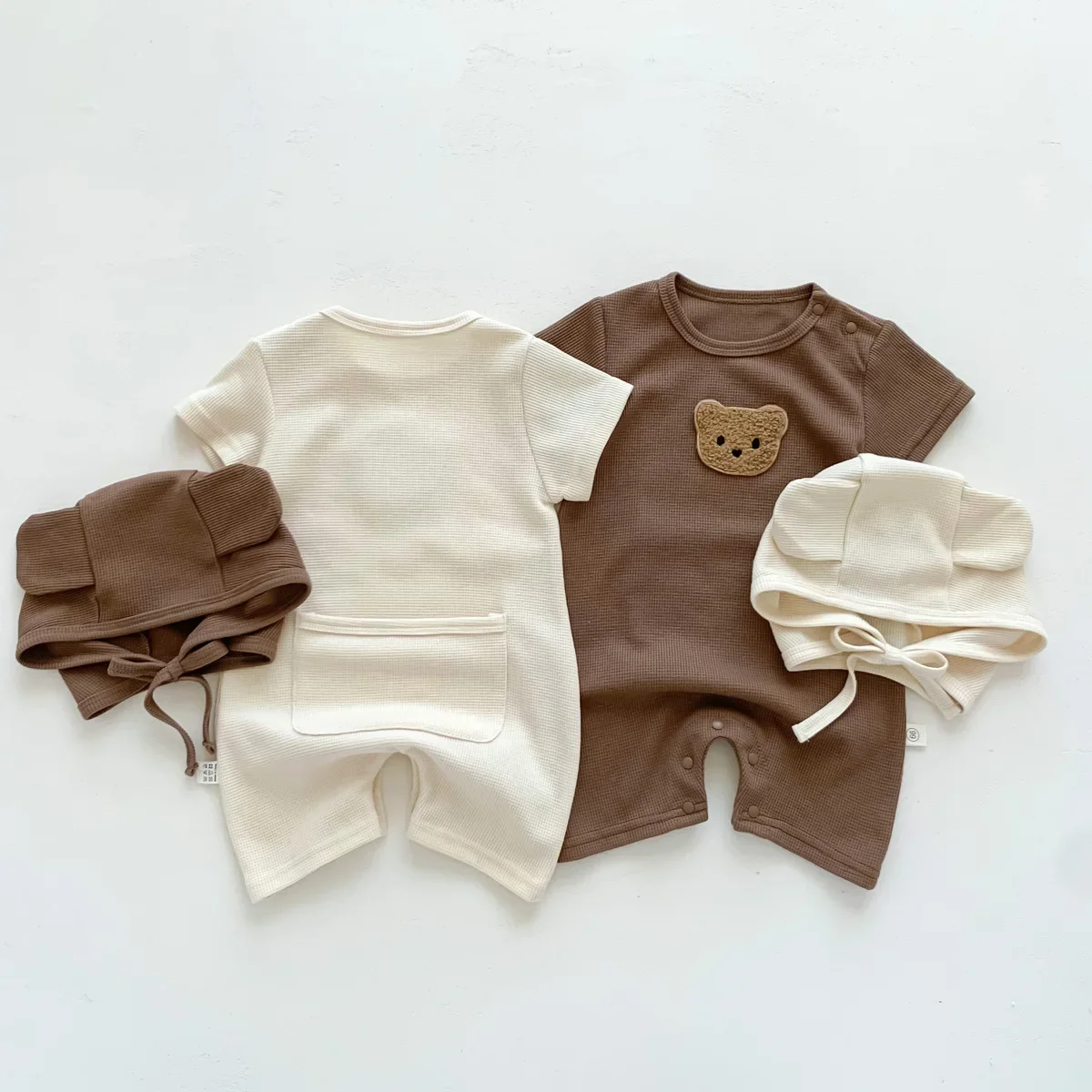 Cotton Romper Gift Hat with Ea - Baby Clothing Products recension och pris