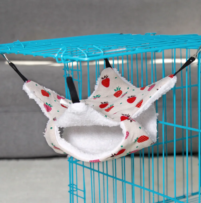 Warm Plush Hamster Hammock Sma - Fleece Sleep Bag recension och pris