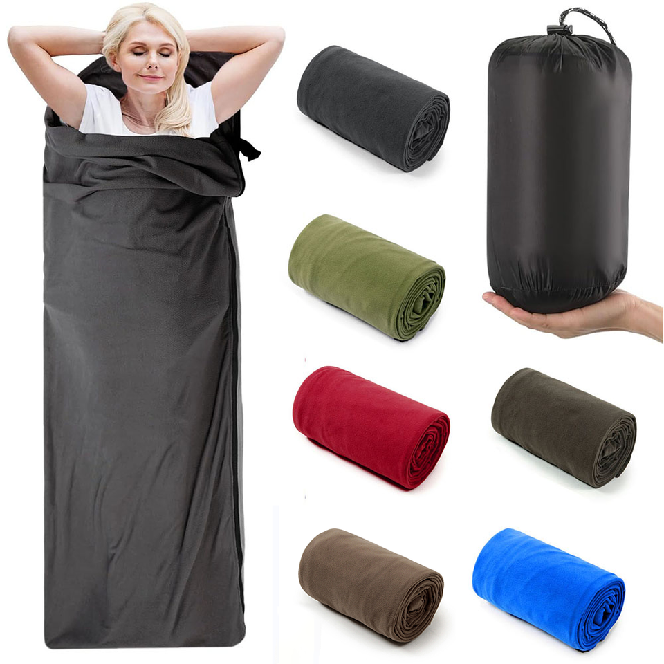 Outdoor fleece sleeping bag 18 - Fleece Sleep Bag recension och pris