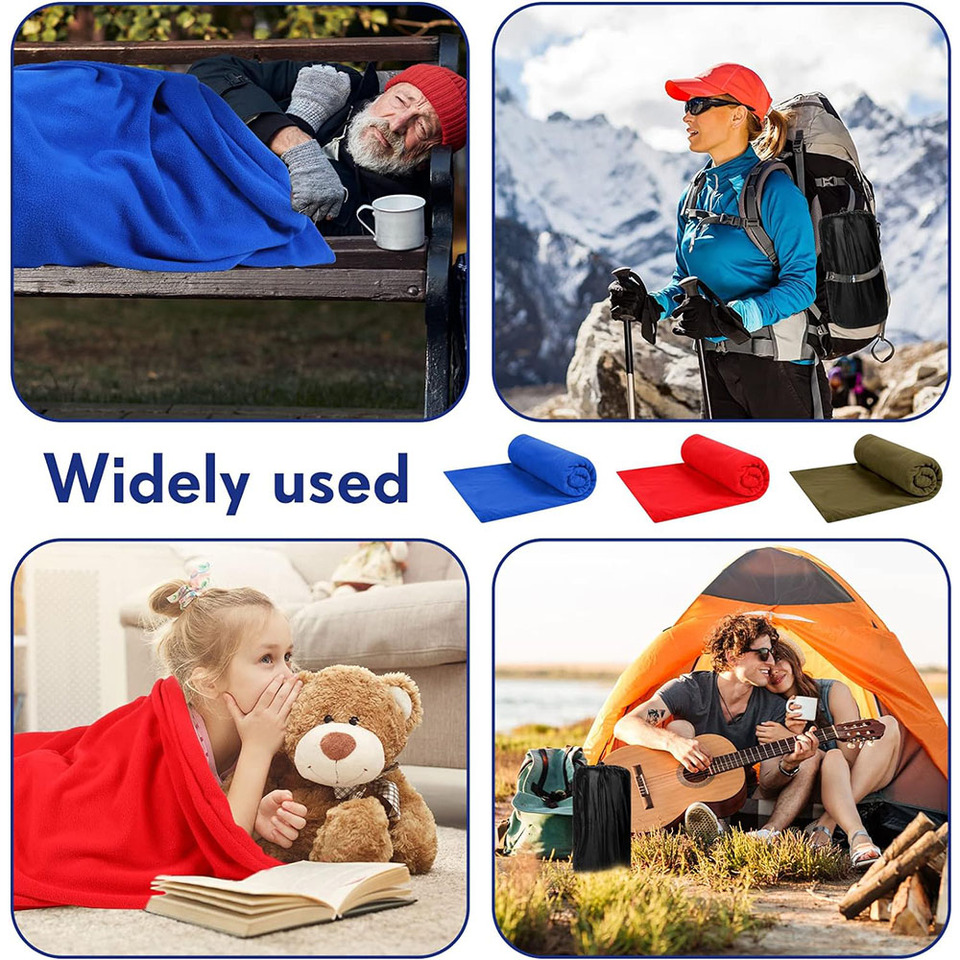 Outdoor fleece sleeping bag 18 - Fleece Sleep Bag recension och pris