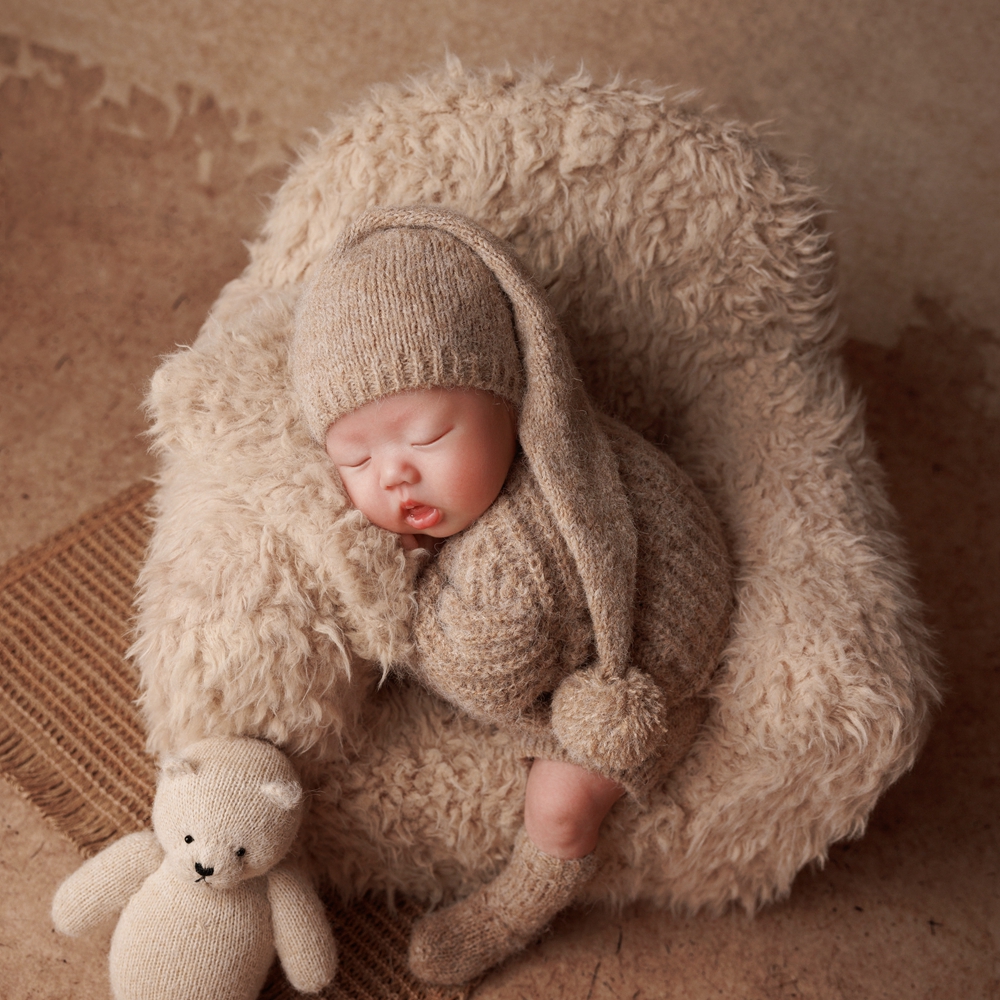 Knitted Newborn Photoshoot Out - Baby Clothing Products recension och pris