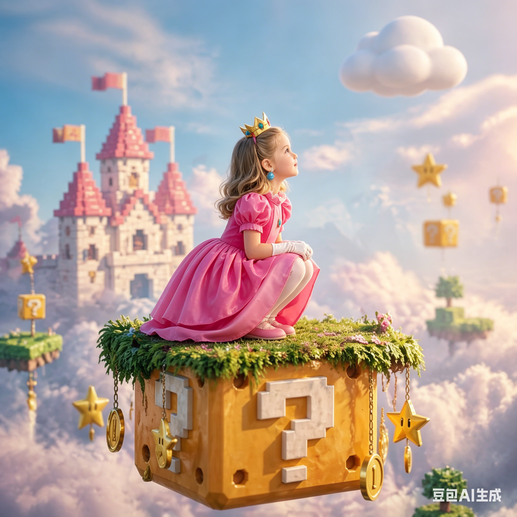 Princess Peach Style Dress Up  - Baby Clothing For Girls recension och pris