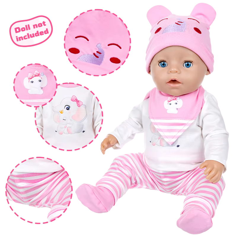 Doll Clothes Set for 16-18Inch - Baby Clothing Discount recension och pris