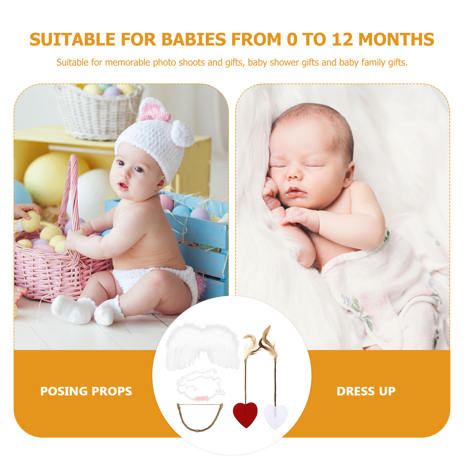 Baby Wing Headband Kit Infant  - Baby Clothing Products recension och pris