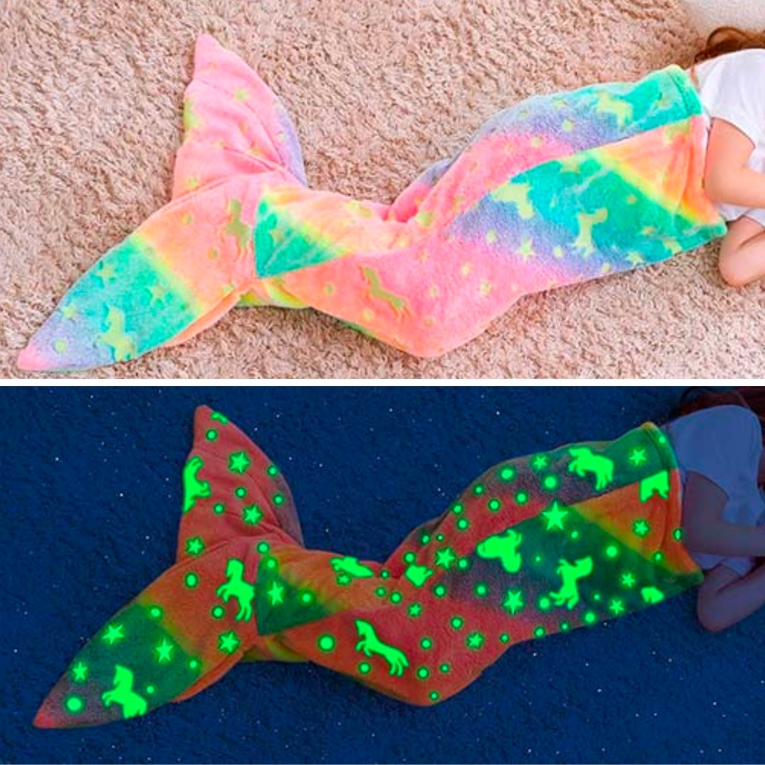 Sleeping Bag Costume Glow in T - Fleece Sleep Bag recension och pris