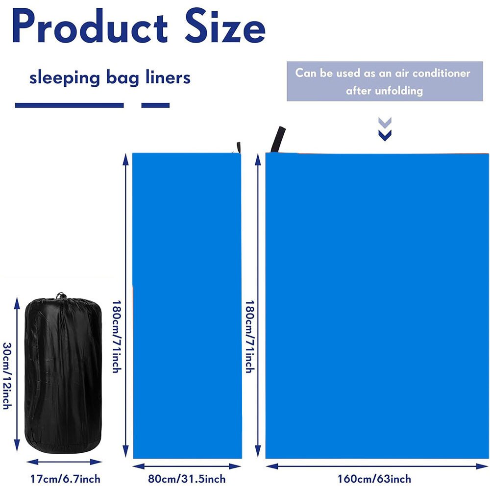 Fleece Sleeping Bag Portable U - Fleece Sleep Bag recension och pris