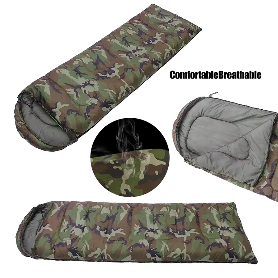 Dirt Proof Sleeping Bag Camouf - Fleece Sleep Bag recension och pris