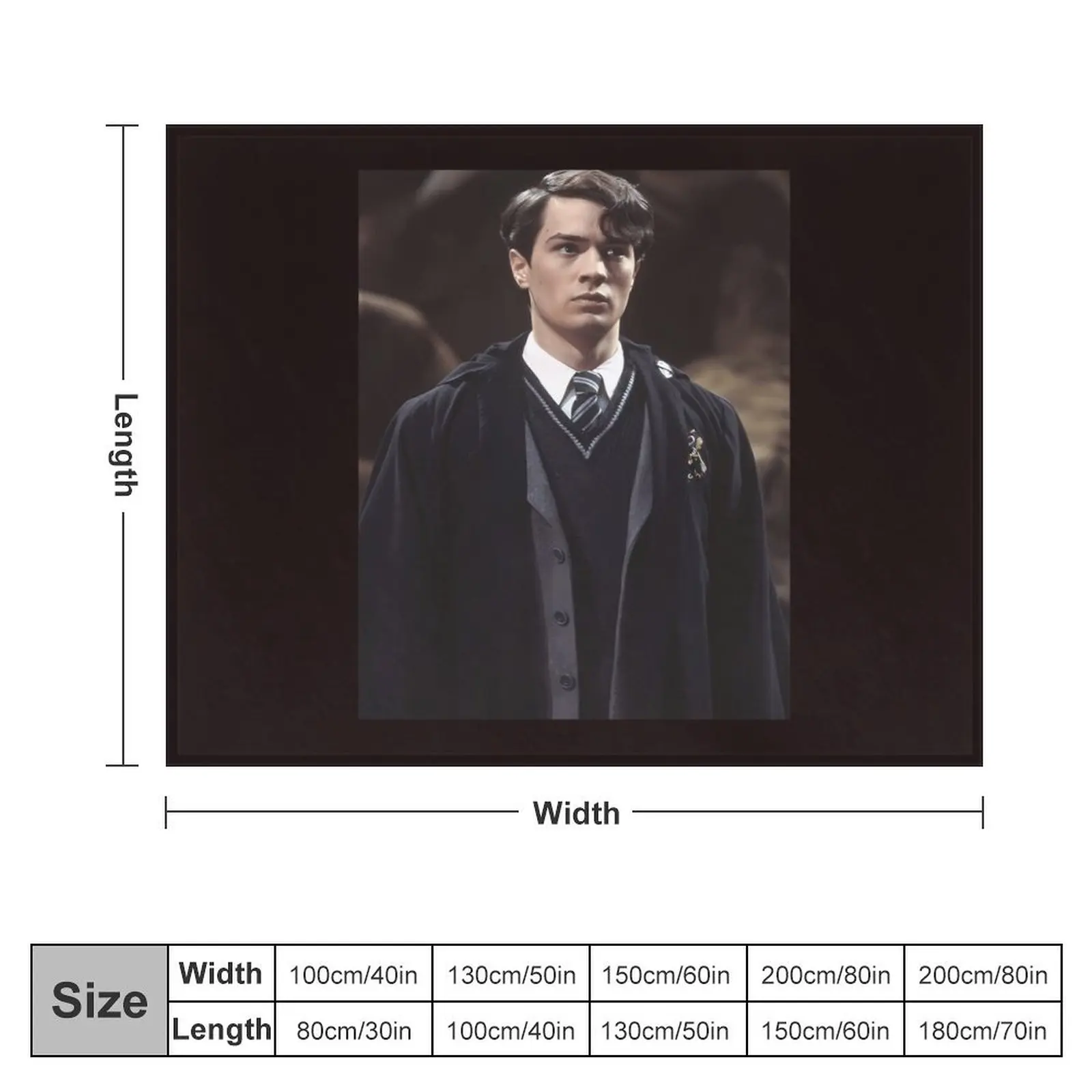 Tom Riddle Throw Blanket Soft  - Fleece Sleep Bag recension och pris
