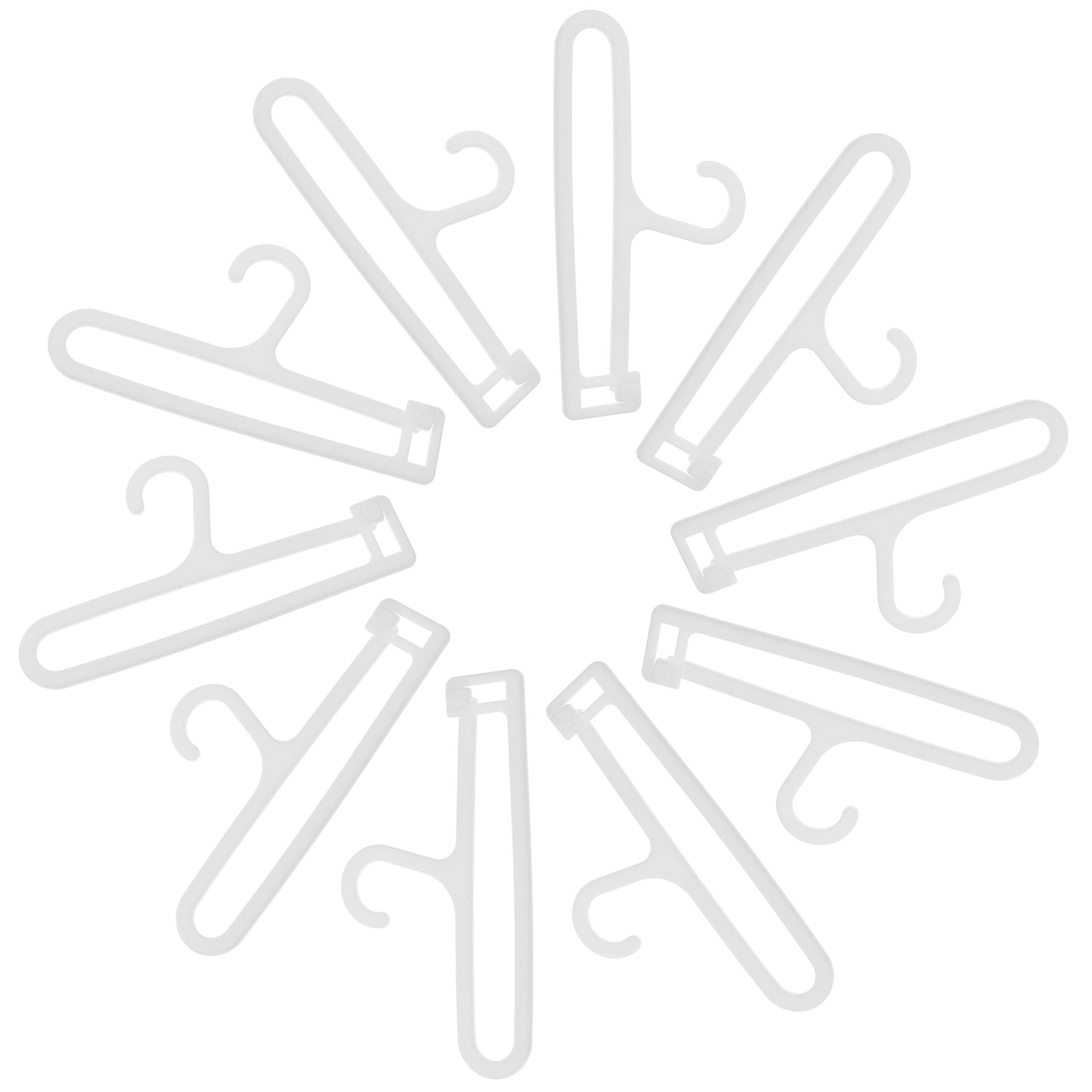 10 Pcs Clothes Holder Hanger G - Baby Clothing Hanging Rack recension och pris