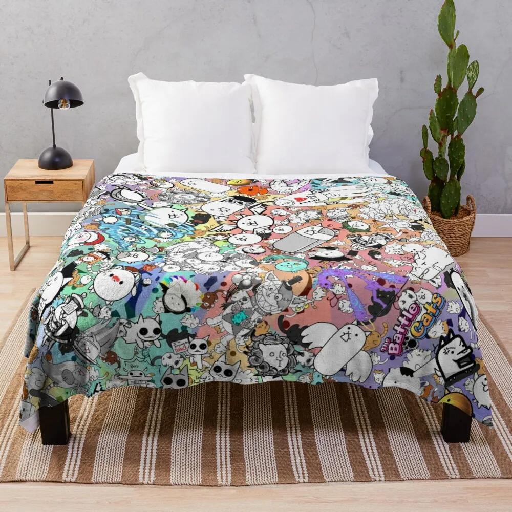 Battle Cats Throw Blanket Slee - Fleece Sleep Bag recension och pris