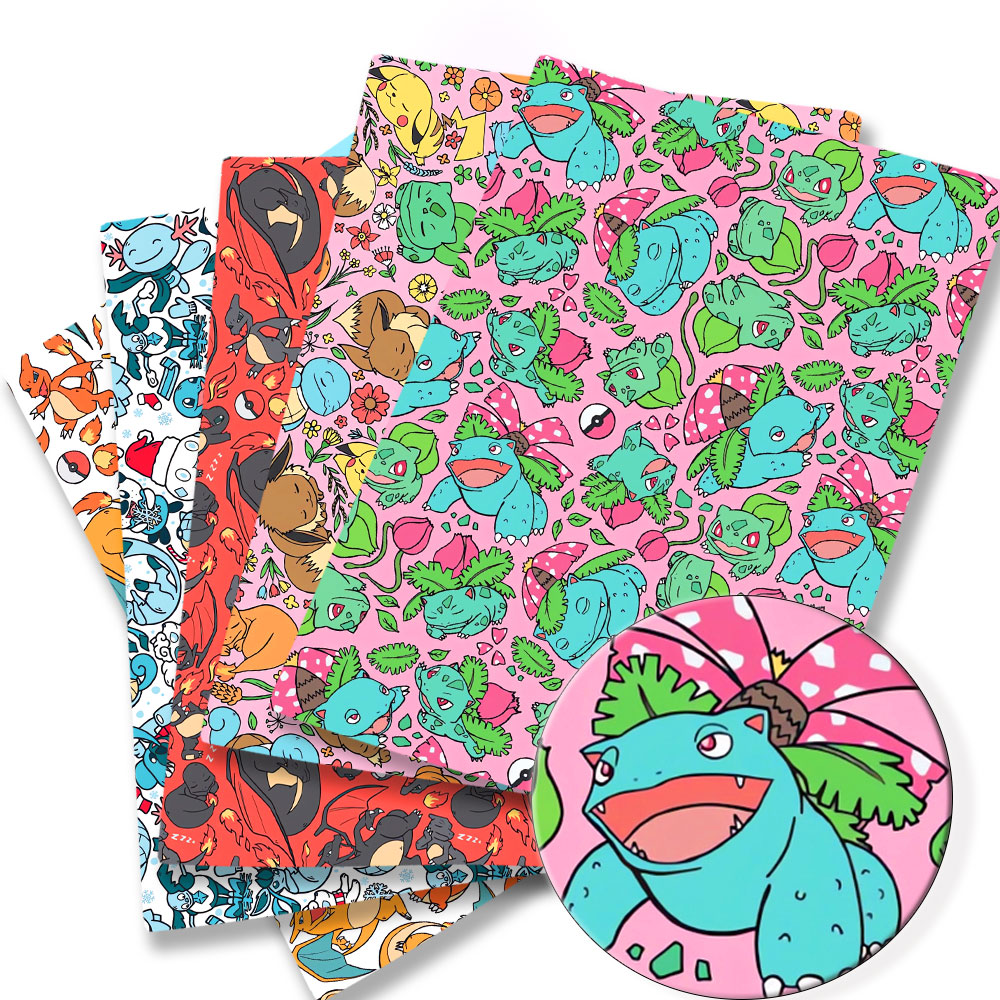 Pokemon Cartoon Fabric140*50cm - Baby Clothing Products recension och pris
