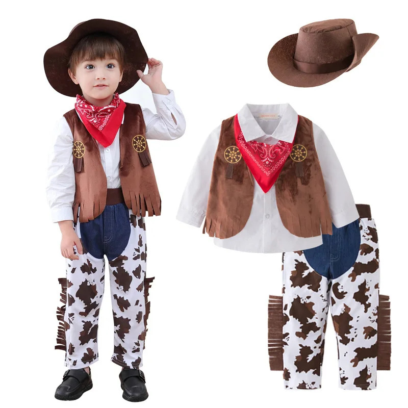 Baby Clothes Boys Cowboy Costu - Baby Clothing Unit recension och pris