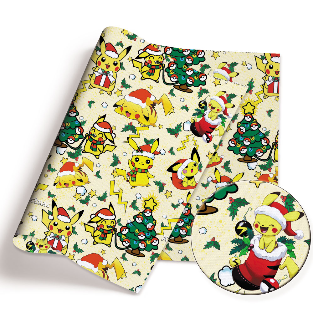 Pokemon Cartoon Fabric140*50cm - Baby Clothing Products recension och pris