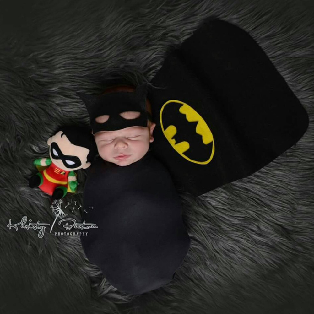 Newborn Baby Batman Cape and W - Baby Clothing Products recension och pris