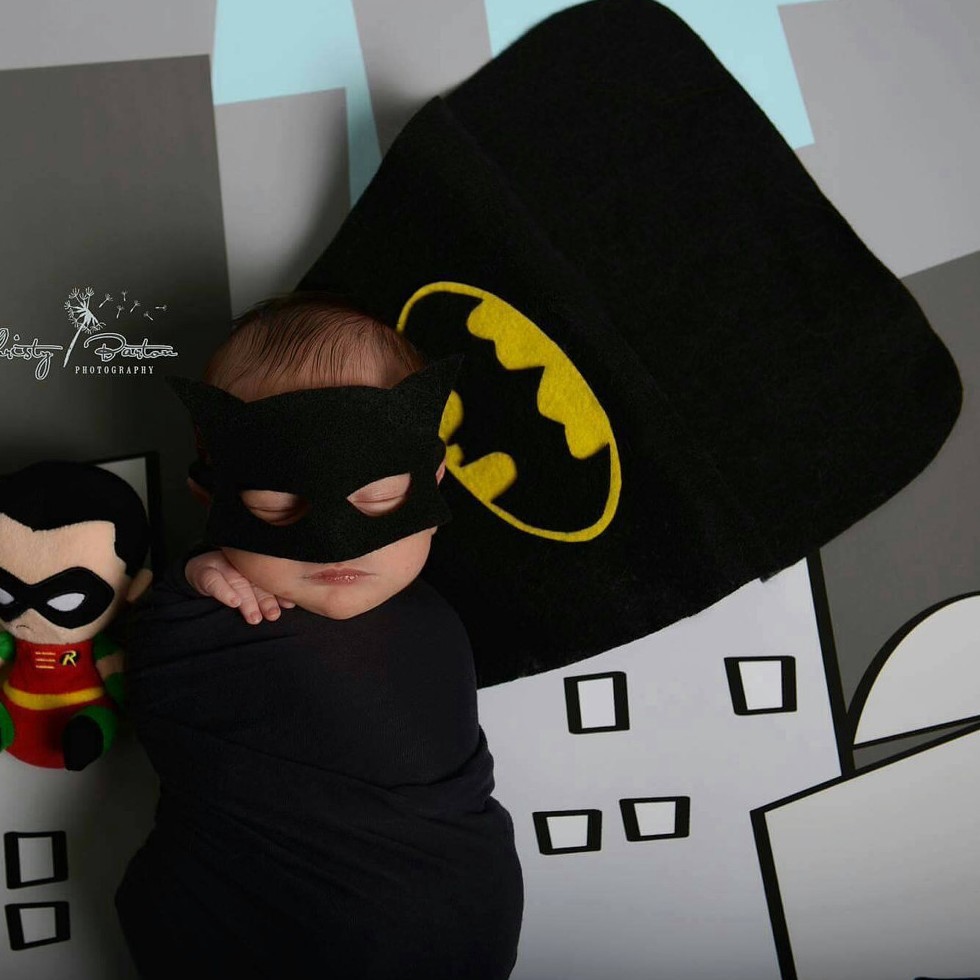 Newborn Baby Batman Cape and W - Baby Clothing Products recension och pris
