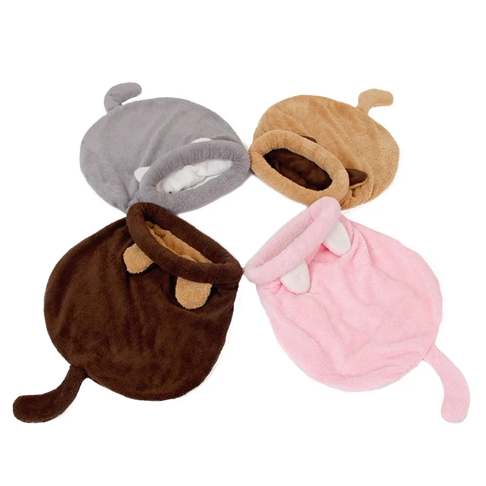 Warm Coral Fleece Cat Sleeping - Fleece Sleep Bag recension och pris
