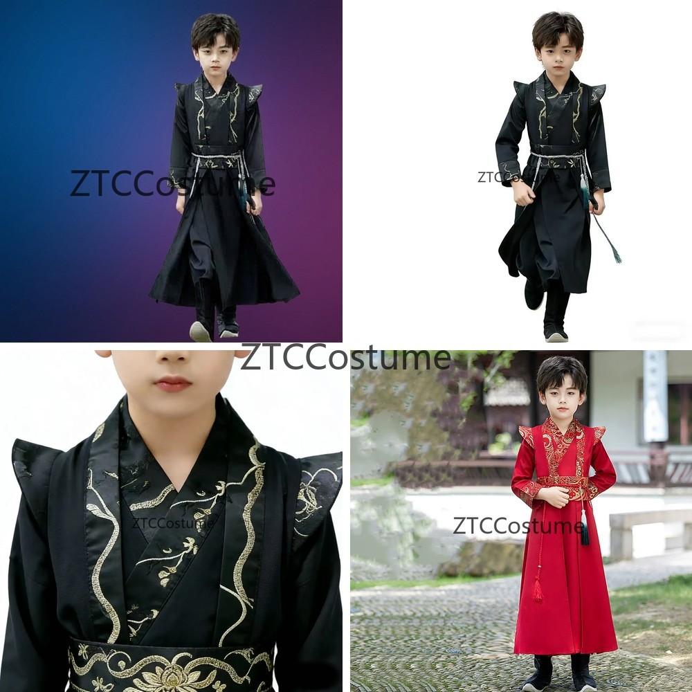 Long Sleeve Boys Hanfu Modern  - Baby Clothing Unit recension och pris